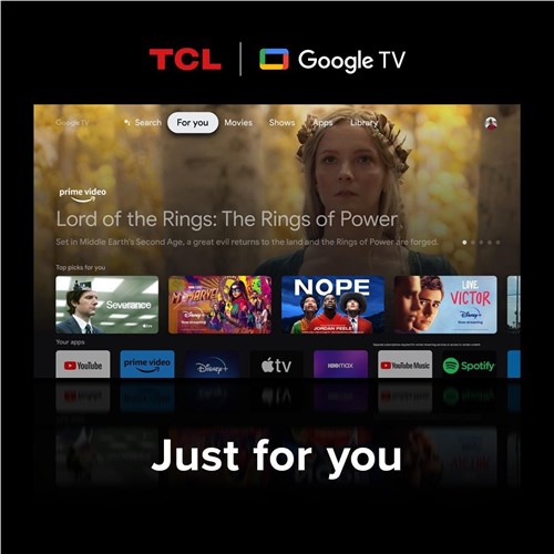 TCL 55' C655 4K UHD QLED Google TV (2024)