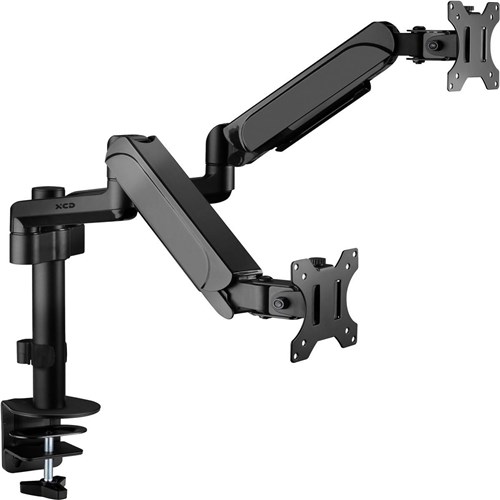 XCD Full Motion Dual Monitor Desk Mount