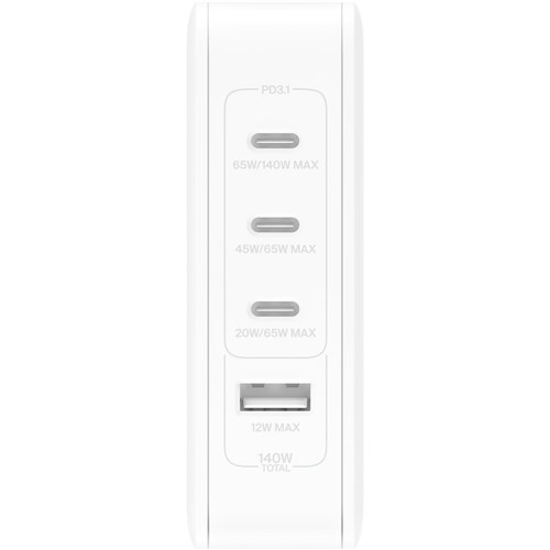 Belkin BoostCharge Pro 4-Port GaN 140W Wall Charger