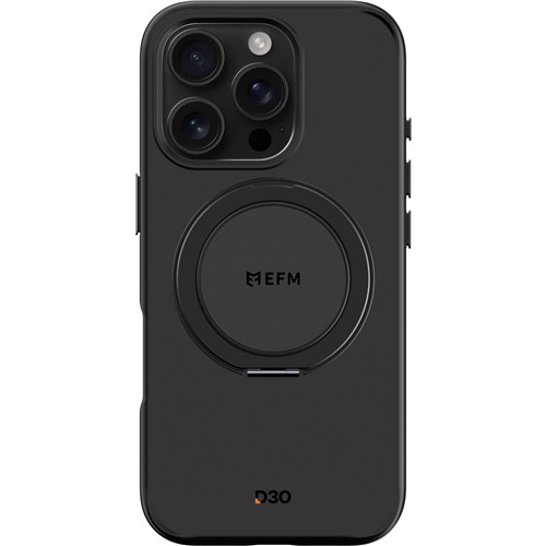 EFM Alta Case with D3O Bio for iPhone 16 Pro Max (Black)