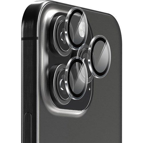 EFM Camera Lens Screen Armour for iPhone 16 Pro/16 Pro Max (Clear)