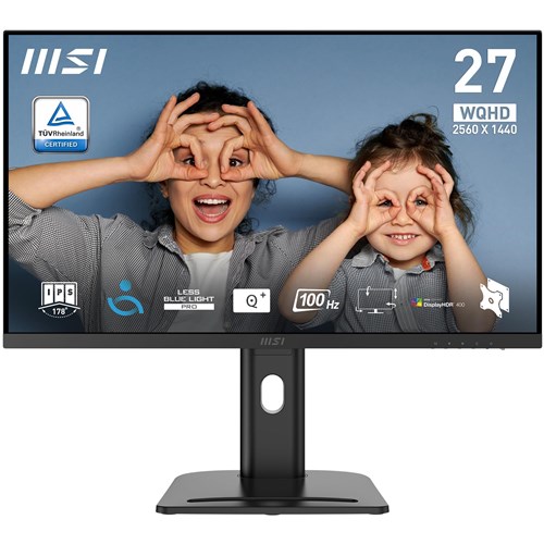 MSI Pro MP273QP E2 27' WQHD Business Monitor