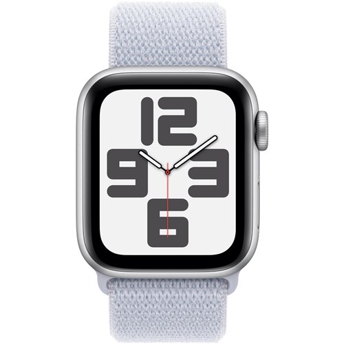 Apple Watch SE 40mm Silver Aluminium Case GPS + Cellular  Sport Loop (Blue Cloud) [2024]