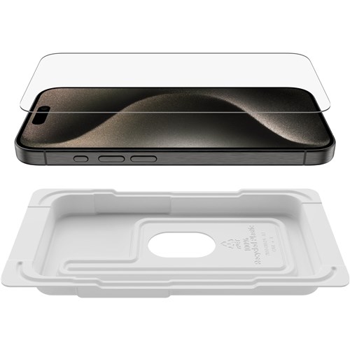Belkin ScreenForce TemperedGlass Treated Screen Protector for iPhone 16 Pro