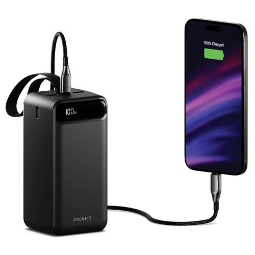 Cygnett Volt 45.000 mAh Power Bank (Black)