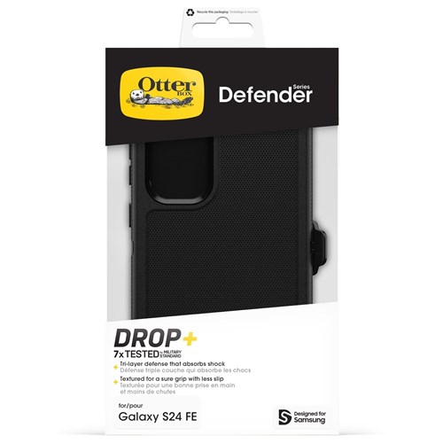 Otterbox Defender Case for Galaxy S24 FE (Black)