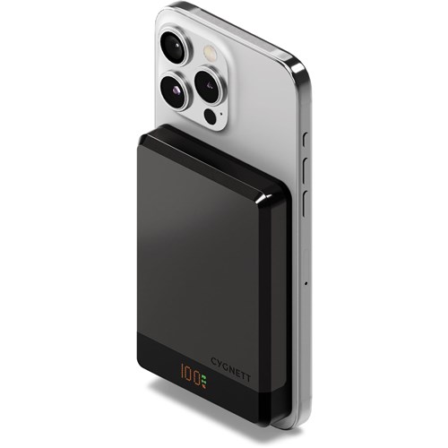 Cygnett Magnetic Wireless 10K Power Bank (Black)