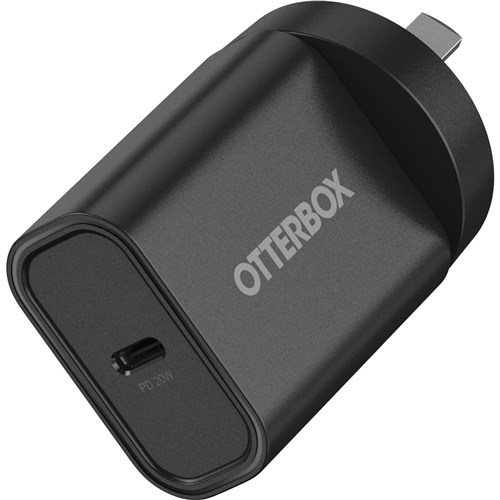 OtterBox 78-81350 USB-C Wall Charger Type I 20W (Black)