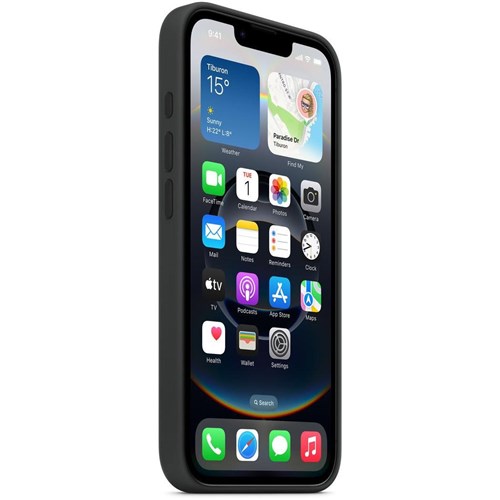 Apple iPhone 16e Silicone Case (Black)