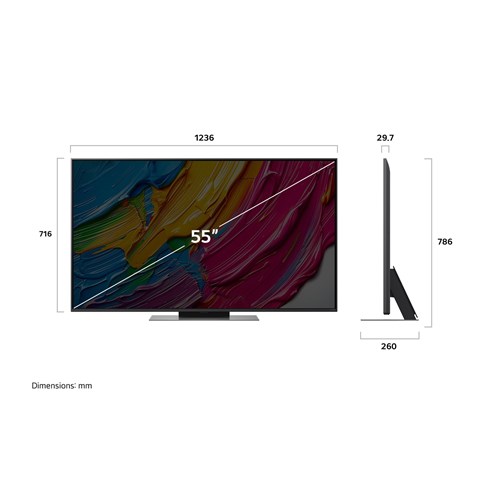 LG 55' QNED81A AI LED 4K UHD Smart TV [2025]