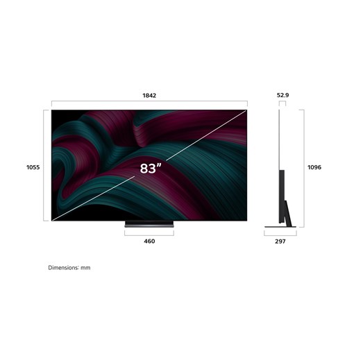 LG 83' OLED EVO C5 AI 4K UHD Smart TV [2025]