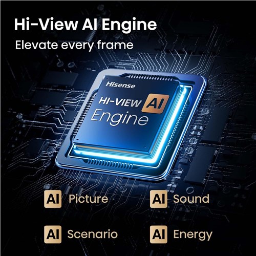 Hisense 50' U6QAU PRO 4K ULED Mini-LED Smart TV [2025]