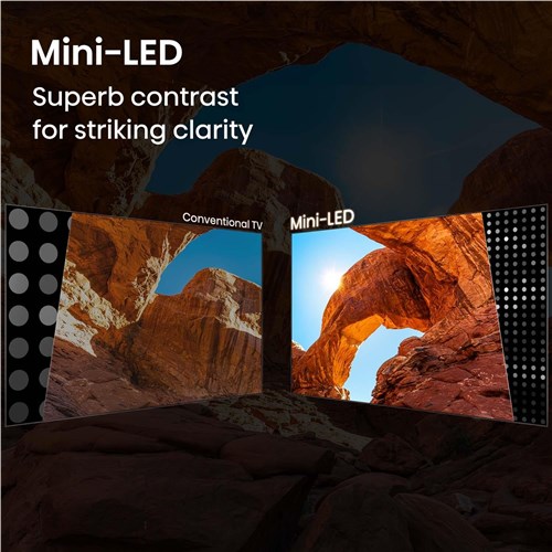 Hisense 50' U6QAU PRO 4K ULED Mini-LED Smart TV [2025]