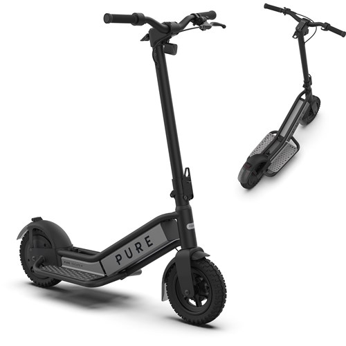 Pure Escape+ Electric Scooter (Black)