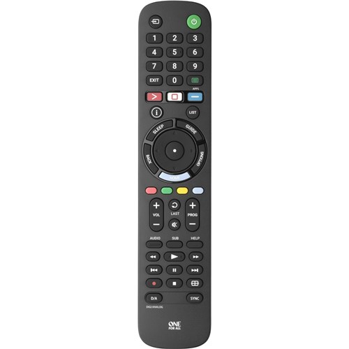 One for All Sony TV Replacement Remote