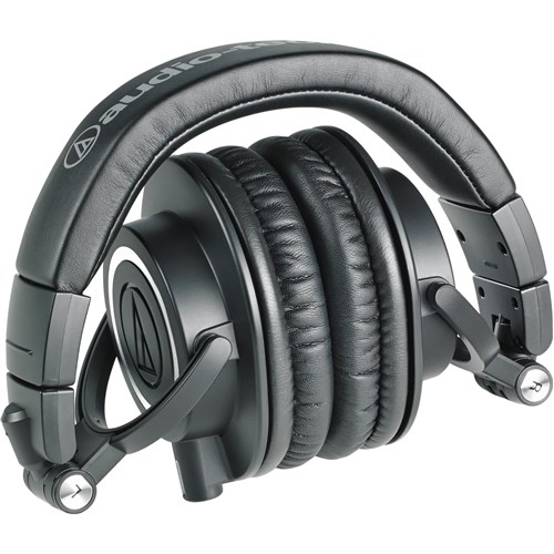 Audio-Technica ATH-M50x Monitor Over-Ear Headphones (Black)