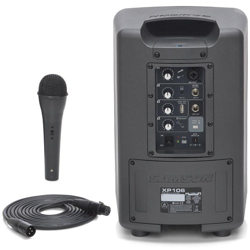 Samson XP106 Rechargeable PA Speaker