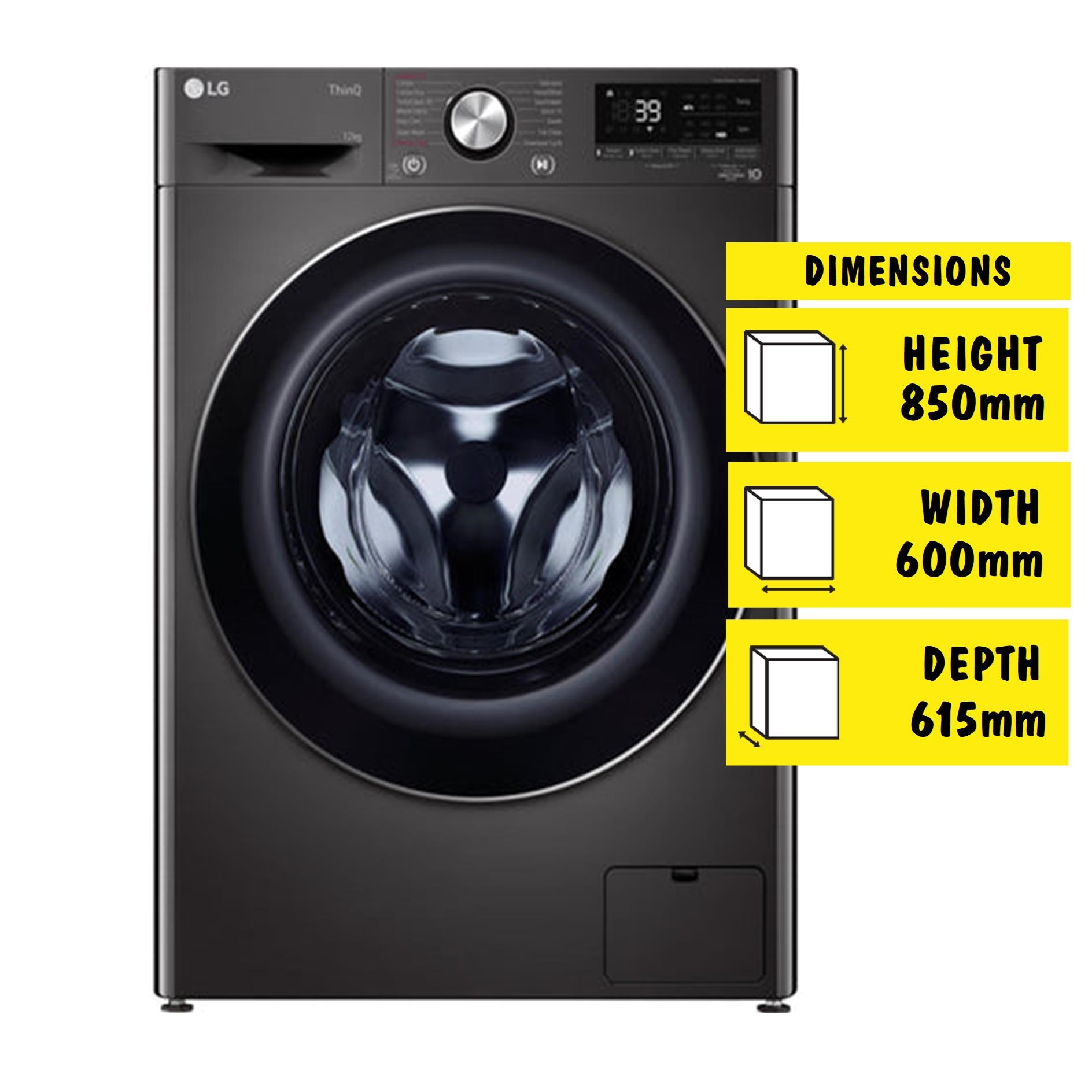 8 KG Washing Machine with Eco Cold Wash